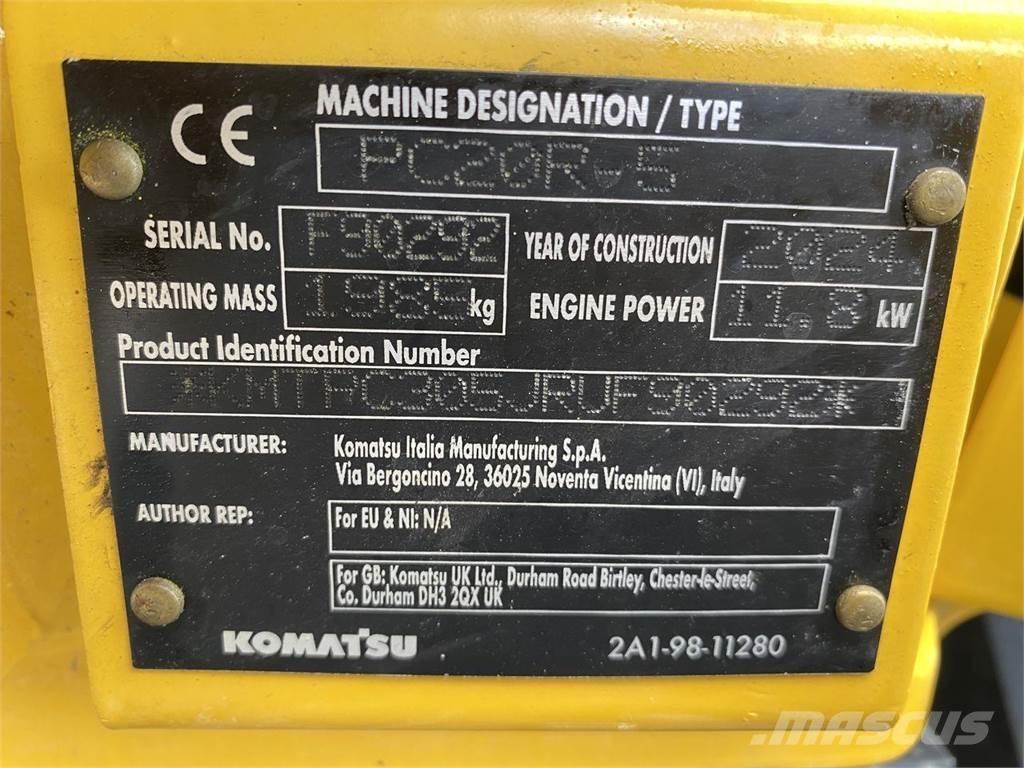Komatsu PC20R-5 Escavadoras de rodas