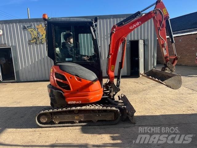 Kubota U 20-3 Mini Escavadoras <7t