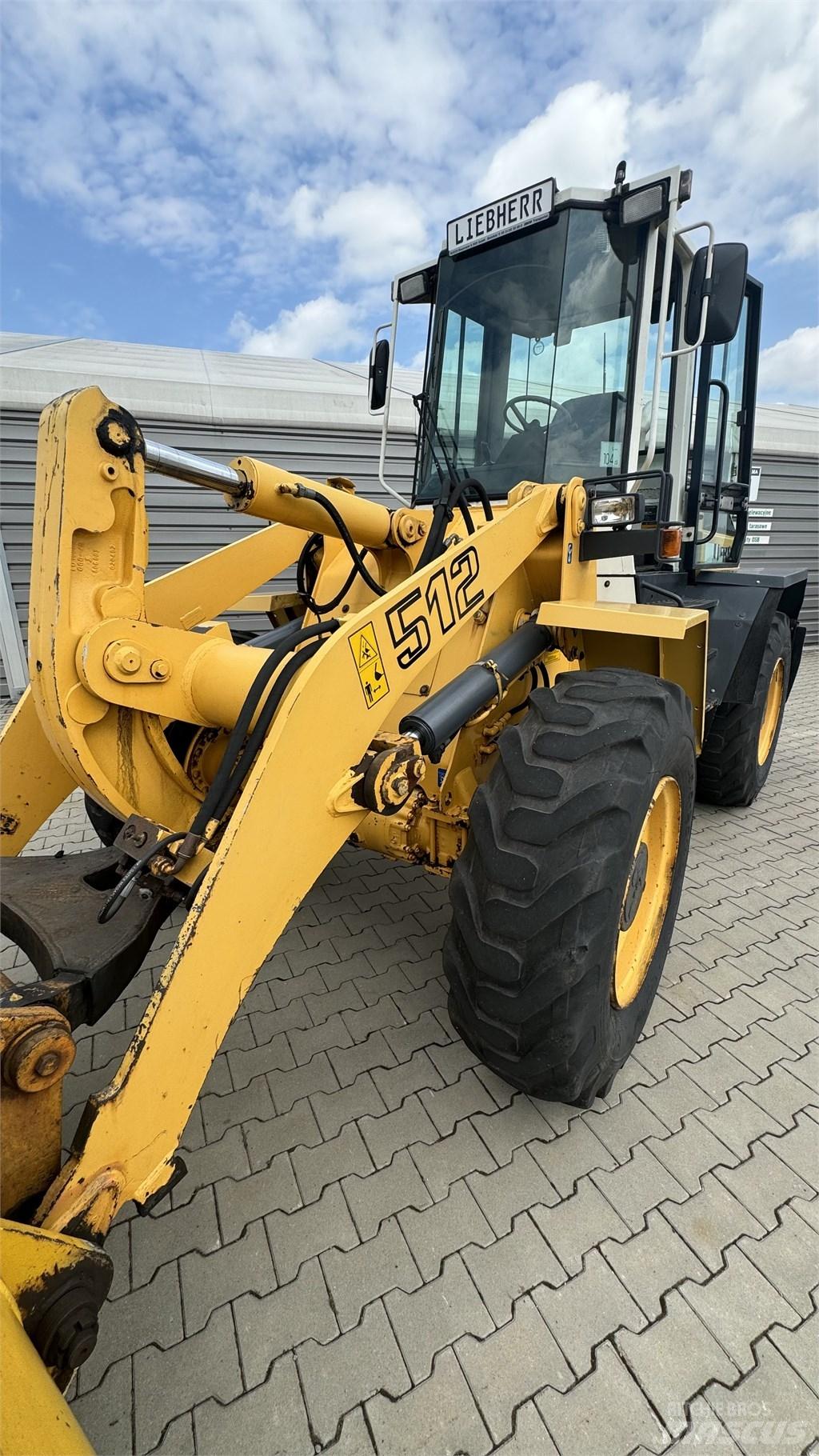Liebherr 512 Pás carregadoras de rodas