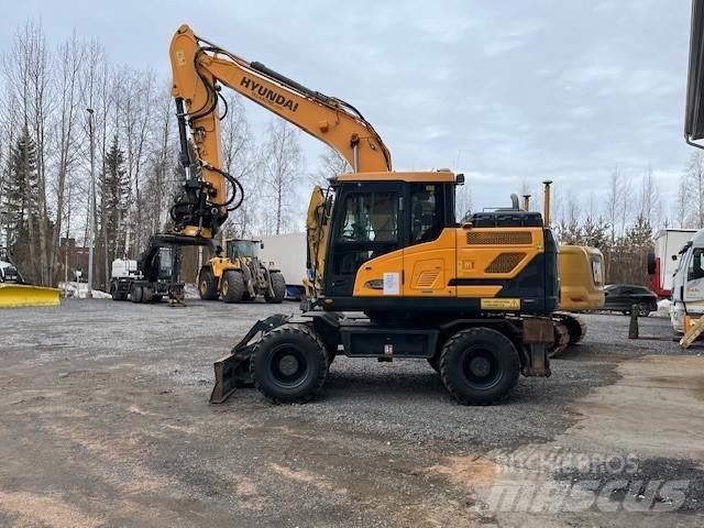Hyundai HW 140 Escavadoras de rodas