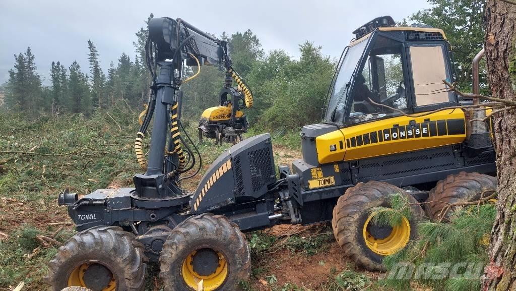 Ponsse Ergo 8W Processadores florestais