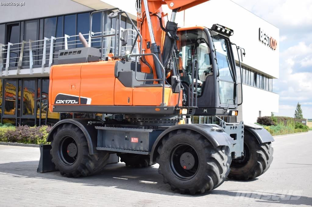 Doosan DX 170 W-5 Escavadoras de rodas