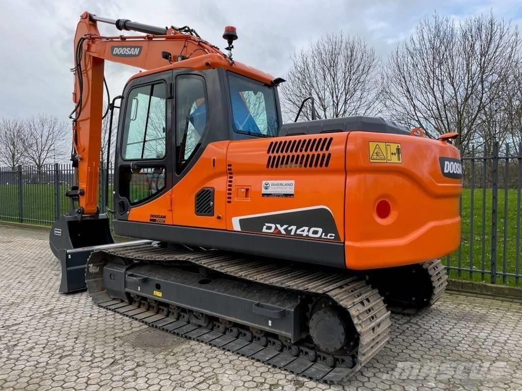 Doosan dx140w Escavadoras de rodas