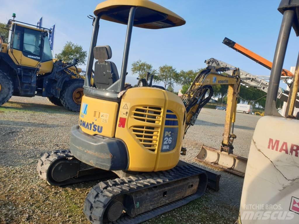Komatsu PC26MR-3 Mini Escavadoras <7t