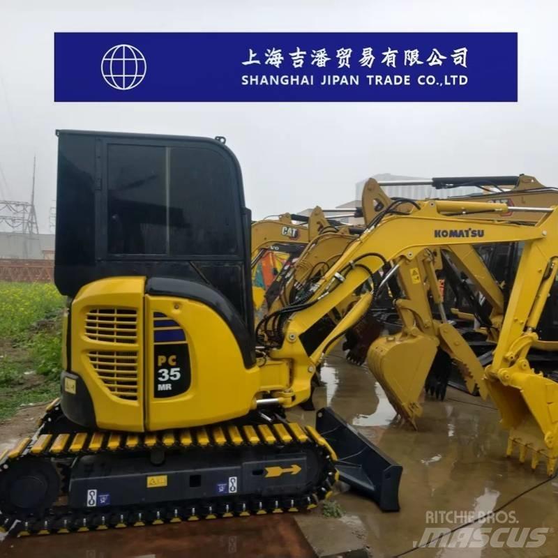 Komatsu PC 35 MR Mini Escavadoras <7t