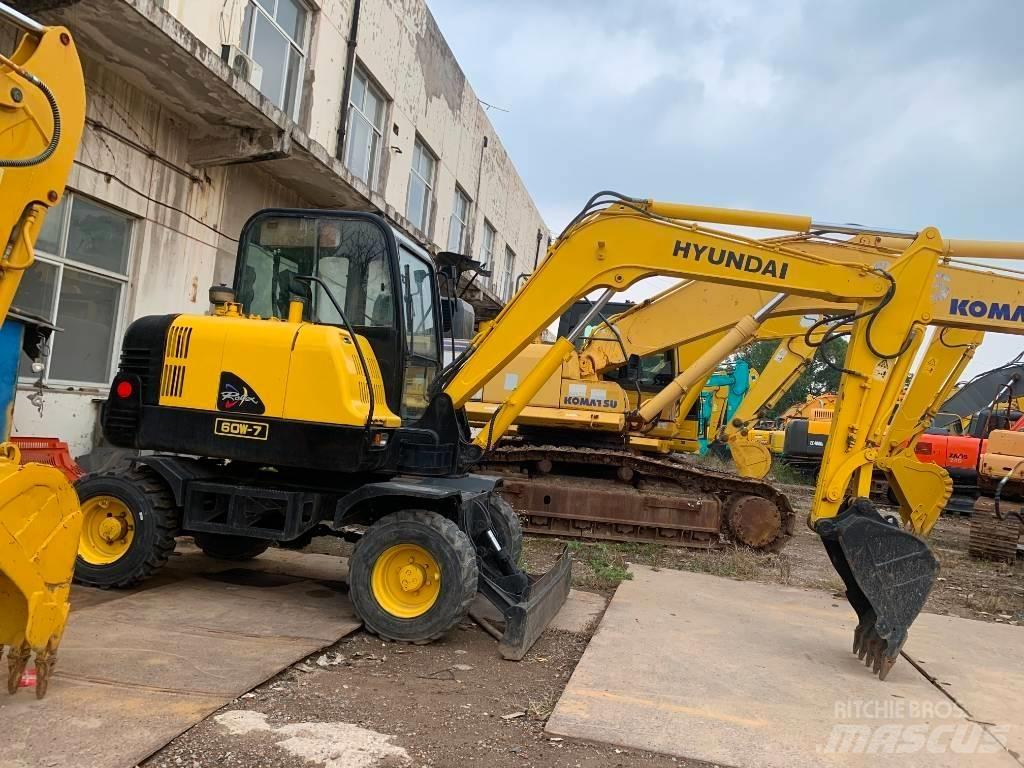 Hyundai Robex 60 W-7 Escavadoras de rodas