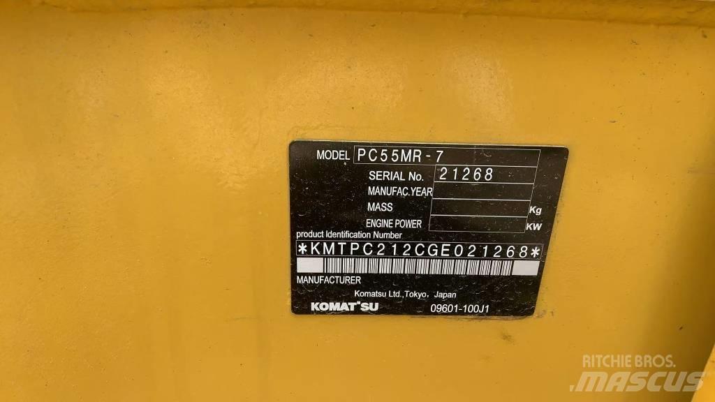 Komatsu PC 55-2 Escavadoras de rastos