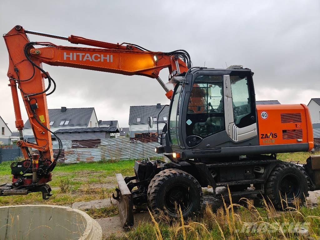 Hitachi ZX 140 W-5 Escavadoras de rodas