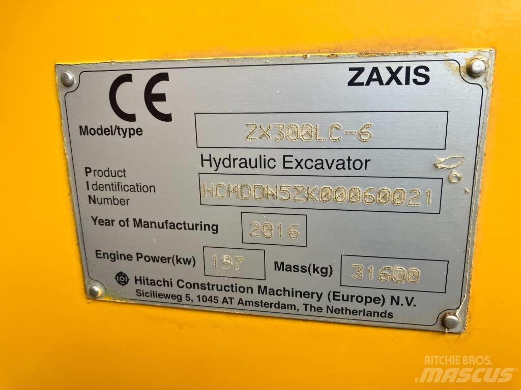 Hitachi ZX300 LC-6 Escavadoras de rastos