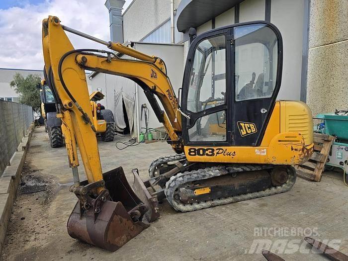 JCB 803PLUS Mini Escavadoras <7t