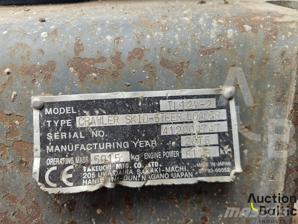 Takeuchi TL12V-2 Pás Carregadoras de rastos
