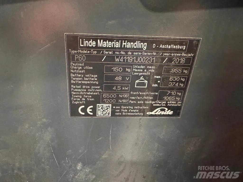 Linde P 60 Movimentação cargas - Outros

