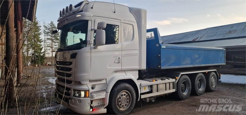 Scania R580 V8 Camiões Ampliroll