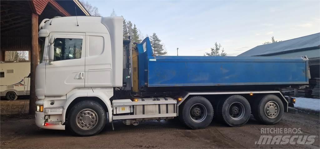 Scania R580 V8 Camiões Ampliroll