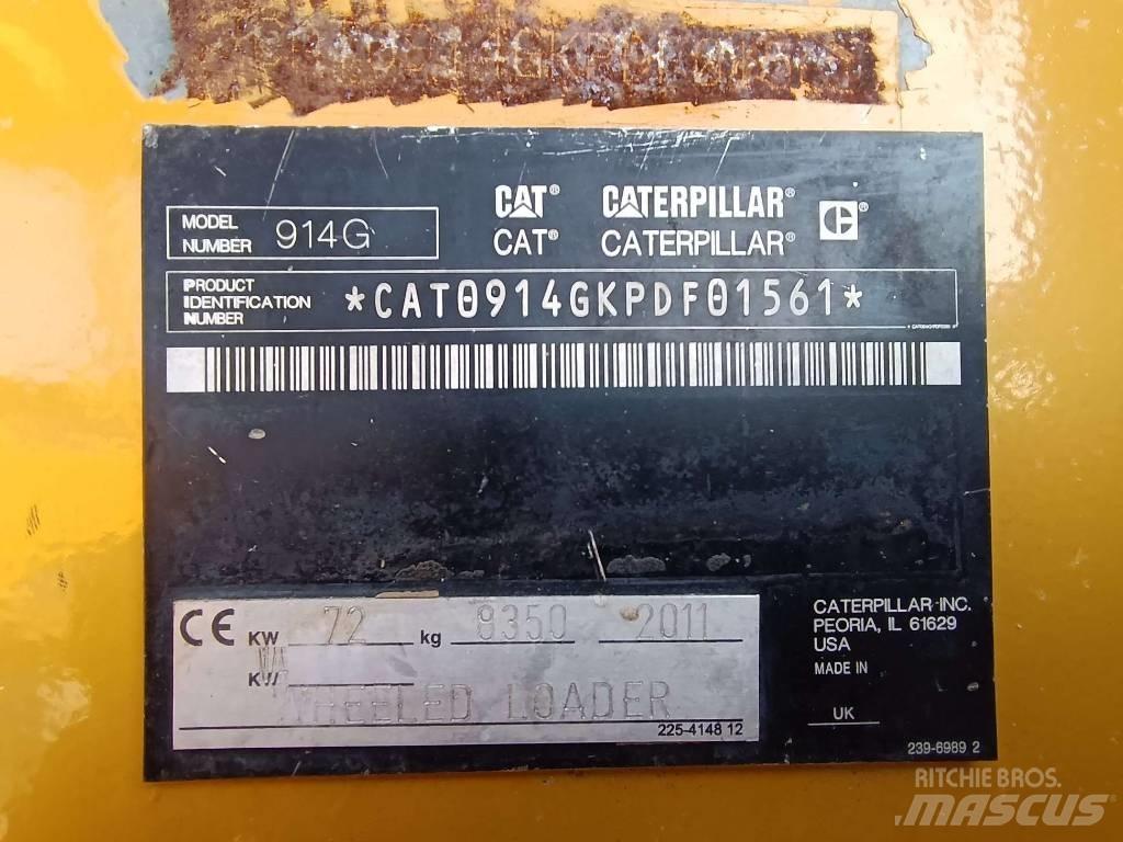 CAT 914 G2 Pás carregadoras de rodas