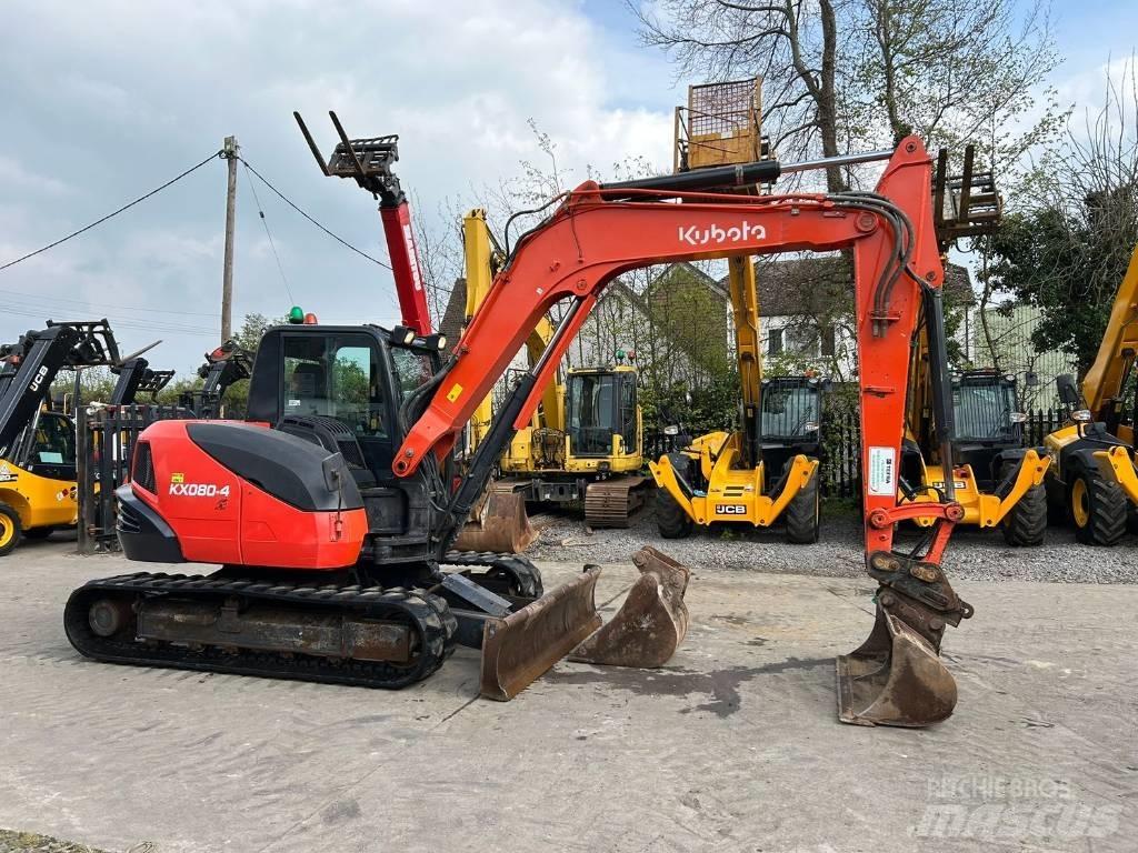 Kubota KX 80-4 Escavadoras Midi 7t - 12t