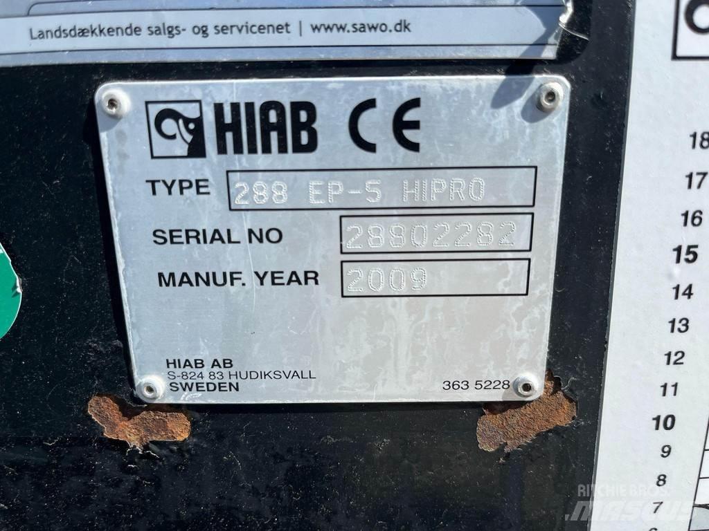 Hiab 288EP-5 HIPRO Gruas carregadoras