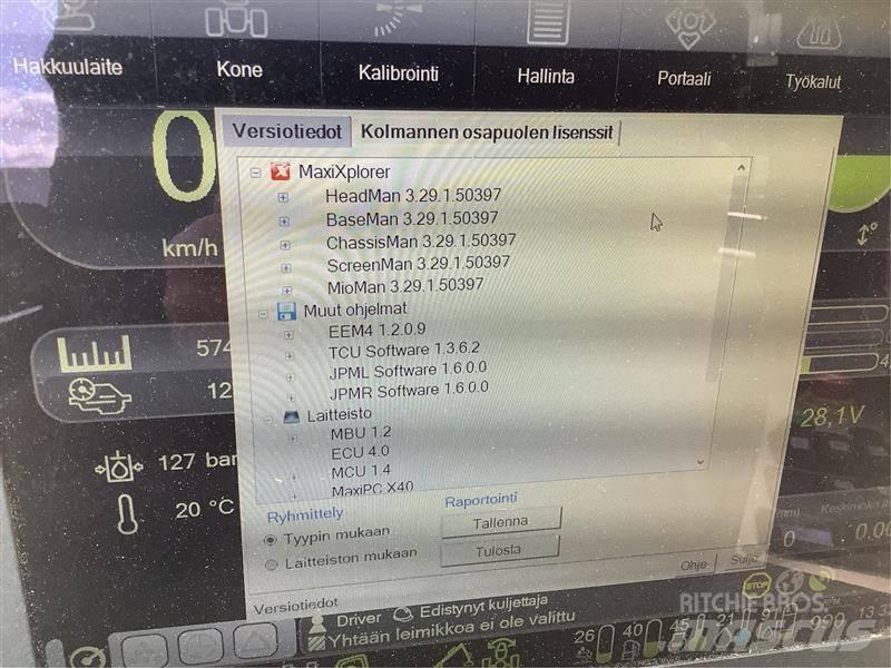 Komatsu 911 Processadores florestais