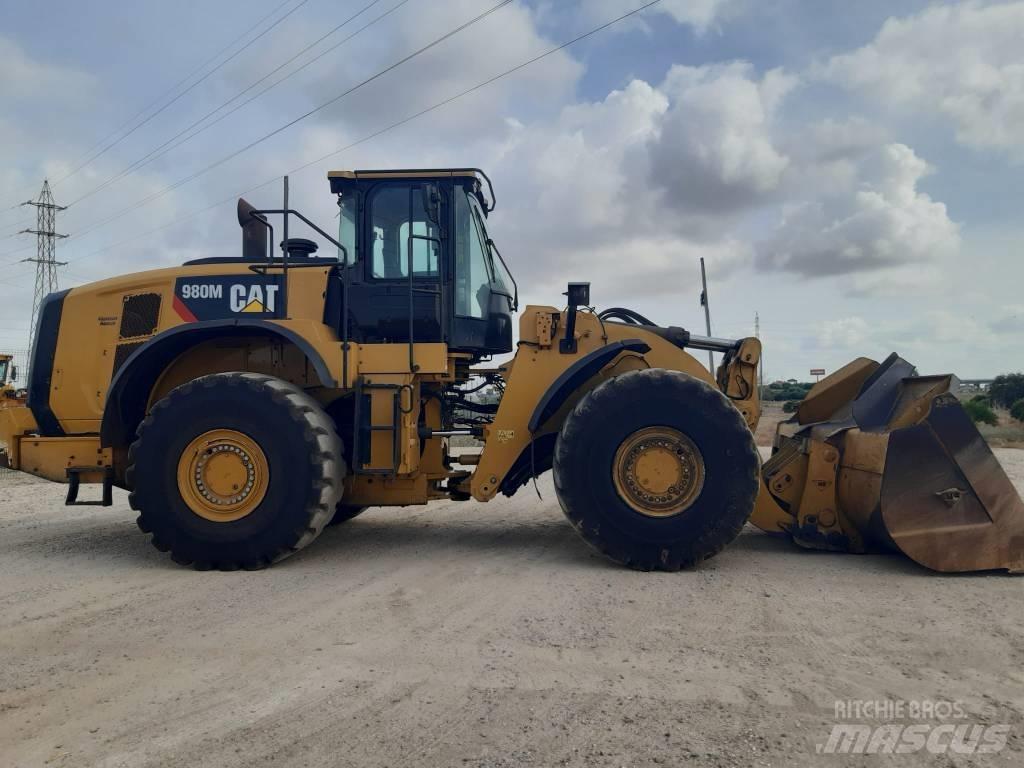 CAT 980M Pás carregadoras de rodas