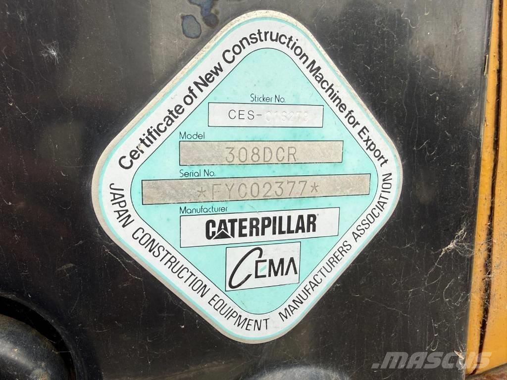 CAT 308 D CR Escavadoras de rastos