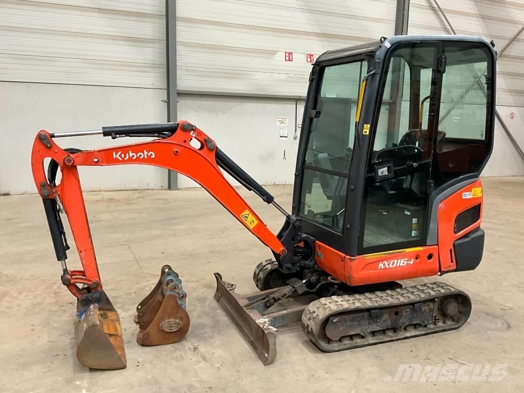 Kubota KX 016-4 Mini Escavadoras <7t