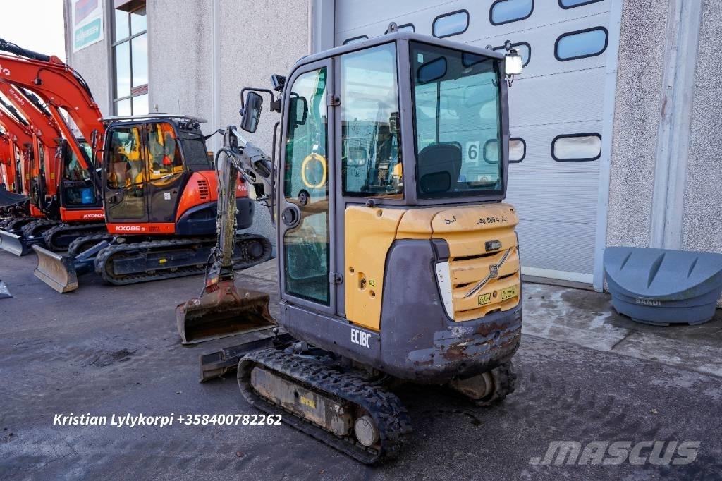 Volvo EC18C Mini Escavadoras <7t