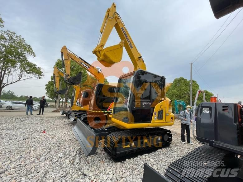 Komatsu PC 70 Escavadoras Midi 7t - 12t