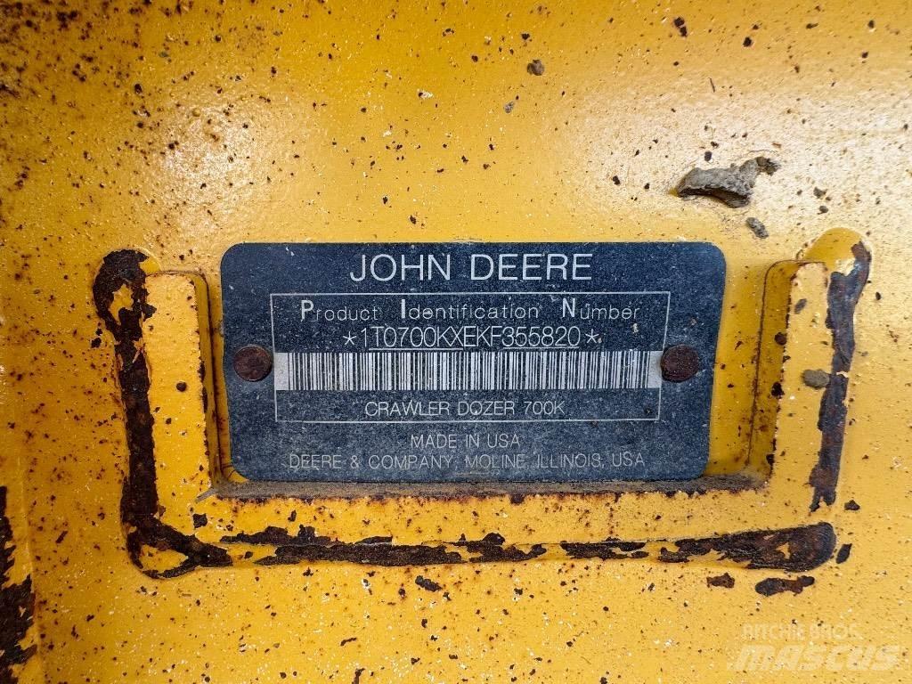 DEERE 700K LGP Dozers - Tratores rastos