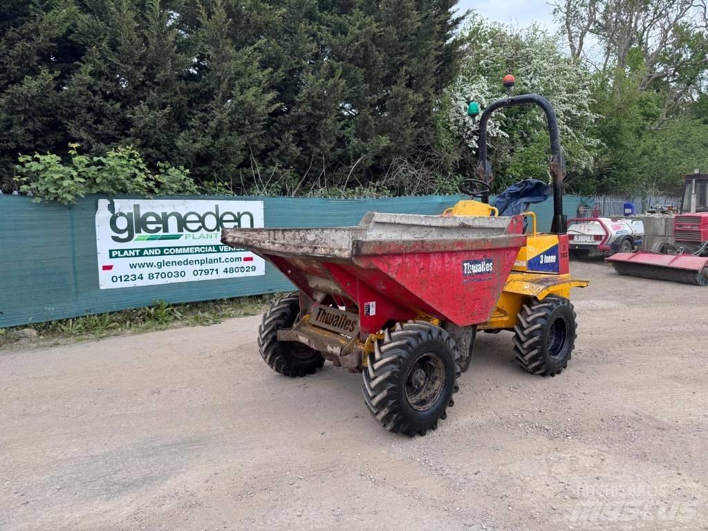 Thwaites 3 tonne Dumpers de obras