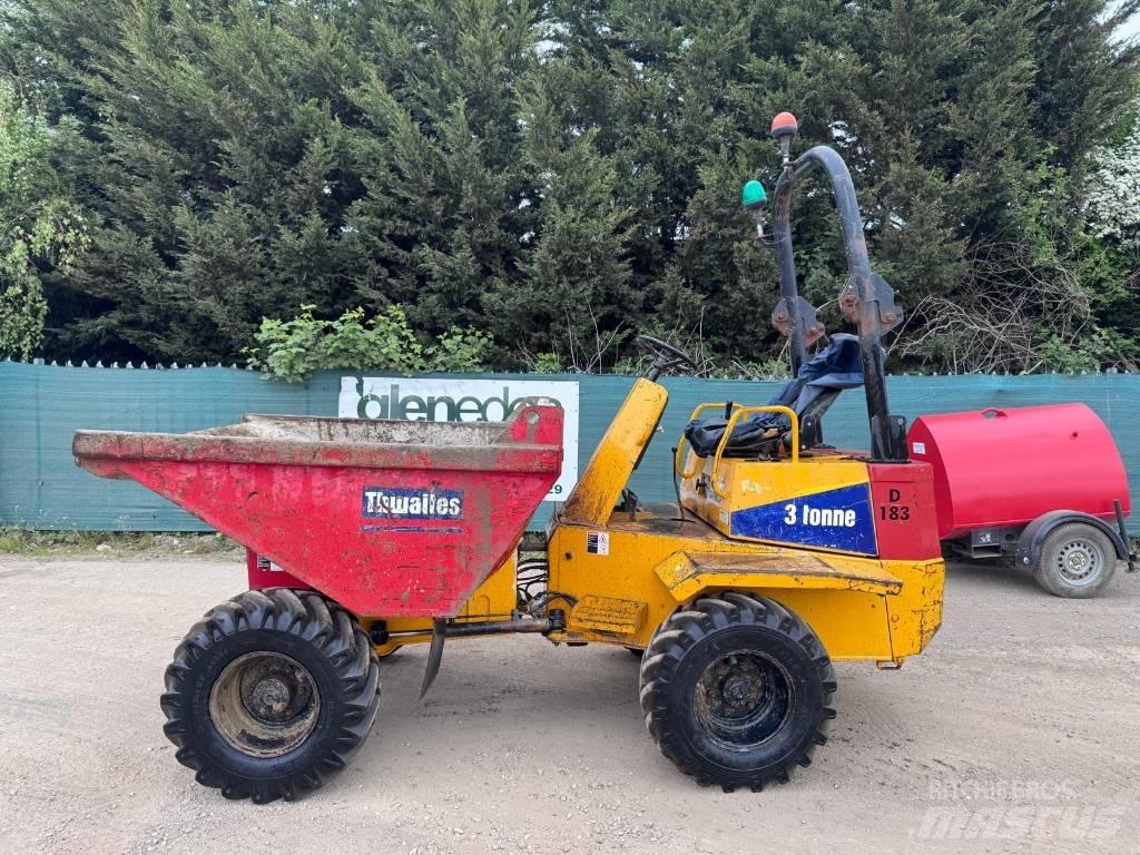Thwaites 3 tonne Dumpers de obras