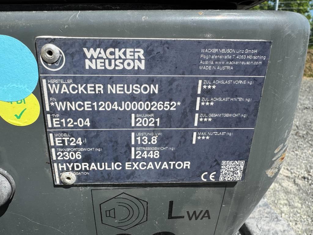 Wacker Neuson ET24 Escavadoras de rastos
