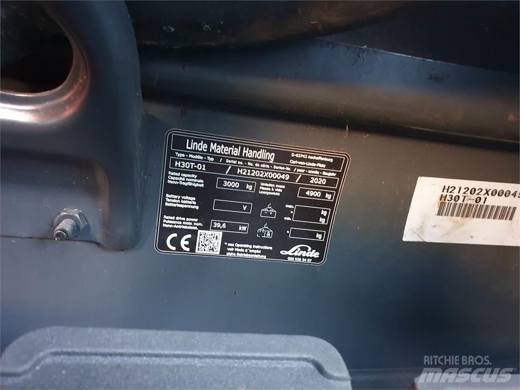 Linde H30T Empilhadores a gás