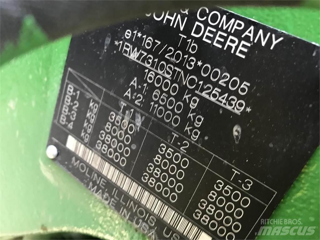 John Deere 7R 310 Tratores Agrícolas usados