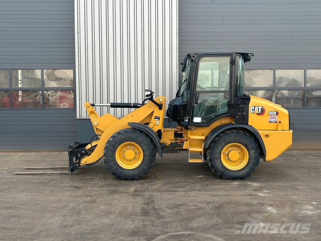 CAT 908 Pás carregadoras de rodas