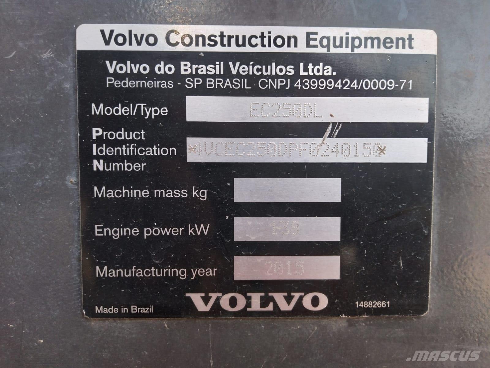 Volvo EC 250 D L Escavadoras de rastos