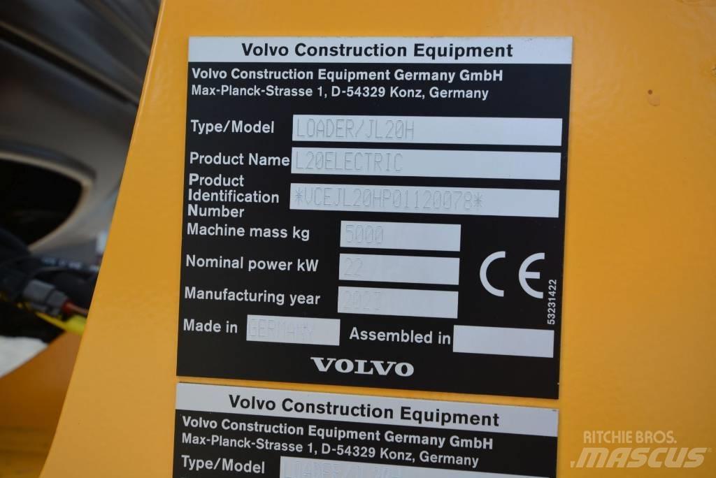 Volvo L 20 electric Pás carregadoras de rodas