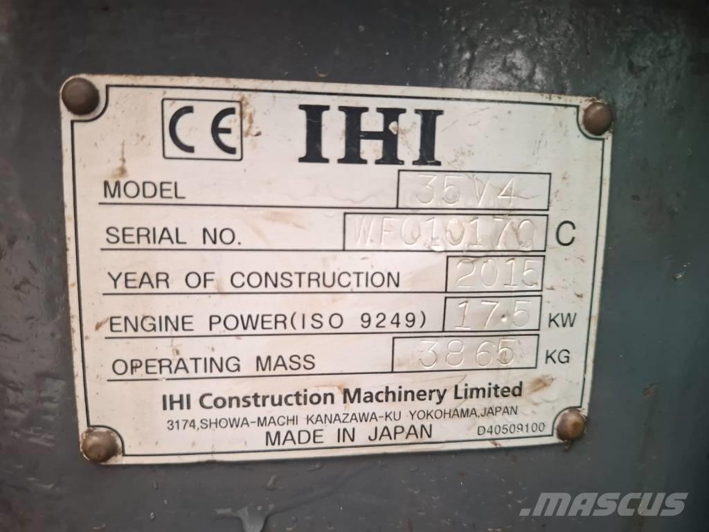 IHI 35 V4 Mini Escavadoras <7t