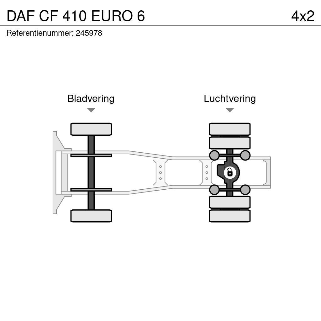 DAF CF 410 EURO 6 Tractores (camiões)