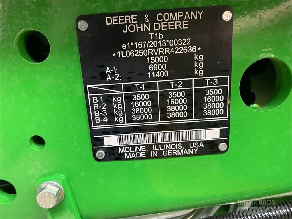 John Deere 6R250 Tratores Agrícolas usados