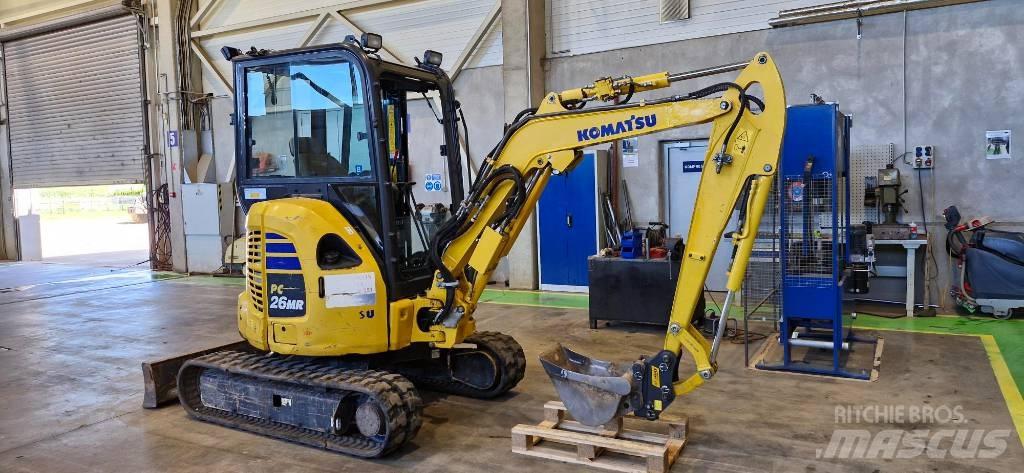 Komatsu PC 26 MR Mini Escavadoras <7t