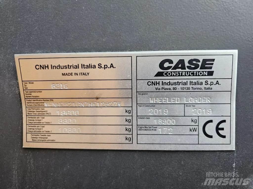 CASE 821G Pás carregadoras de rodas