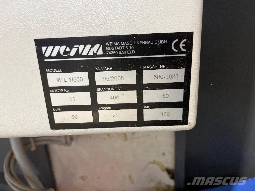 Weima WL 1/500 Moinhos / Trituradoras