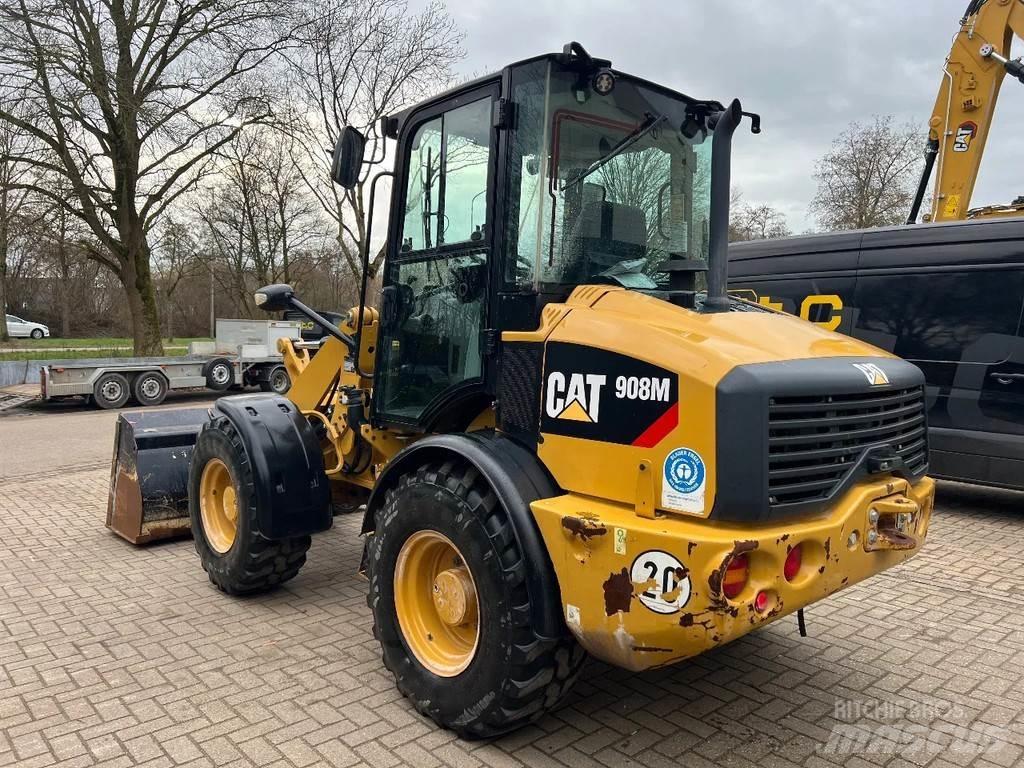 CAT 908M Pás carregadoras de rodas