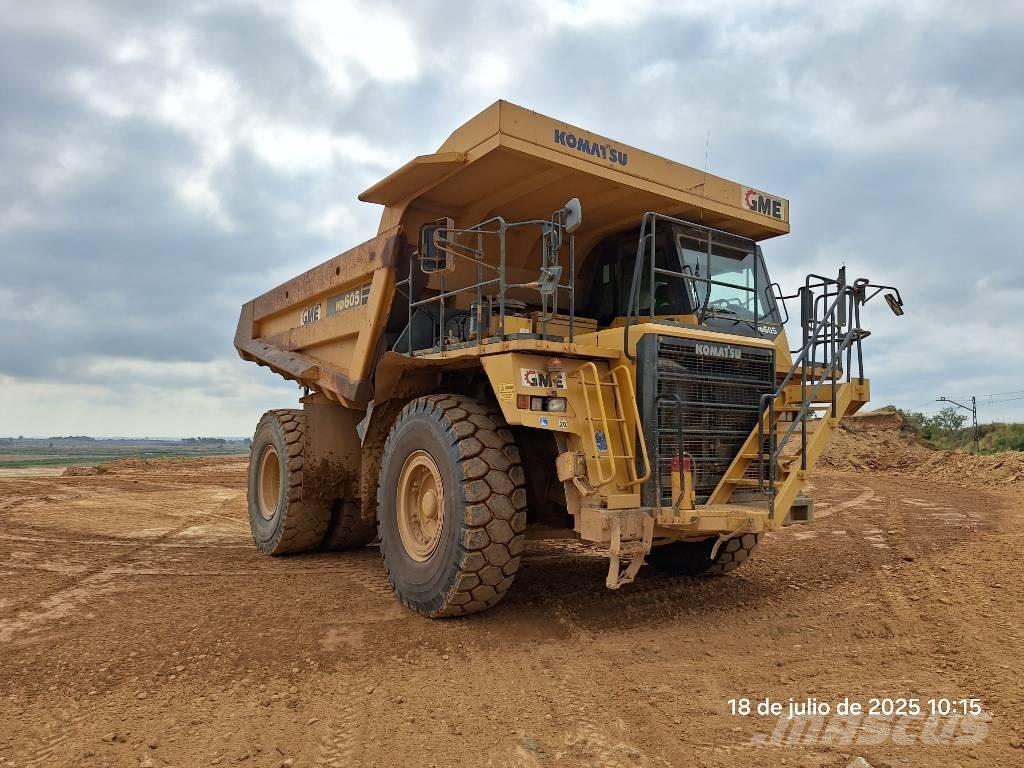 Komatsu HD605-7EO Camiőes dumper basculantes rígidos