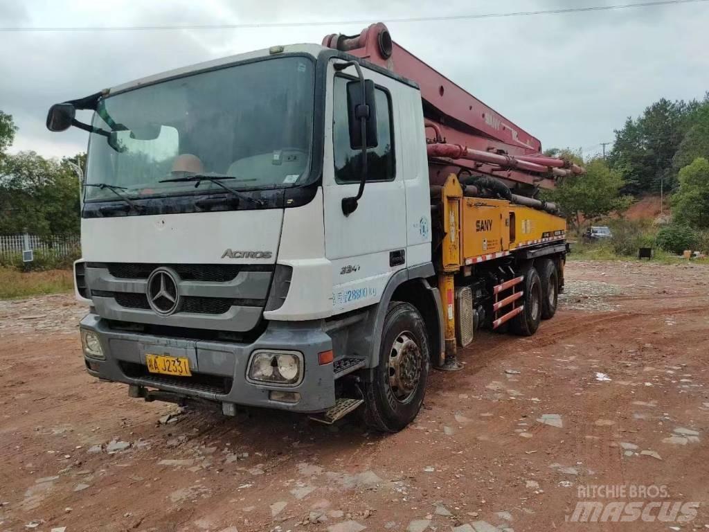 Sany 37m Camiões bomba Betão