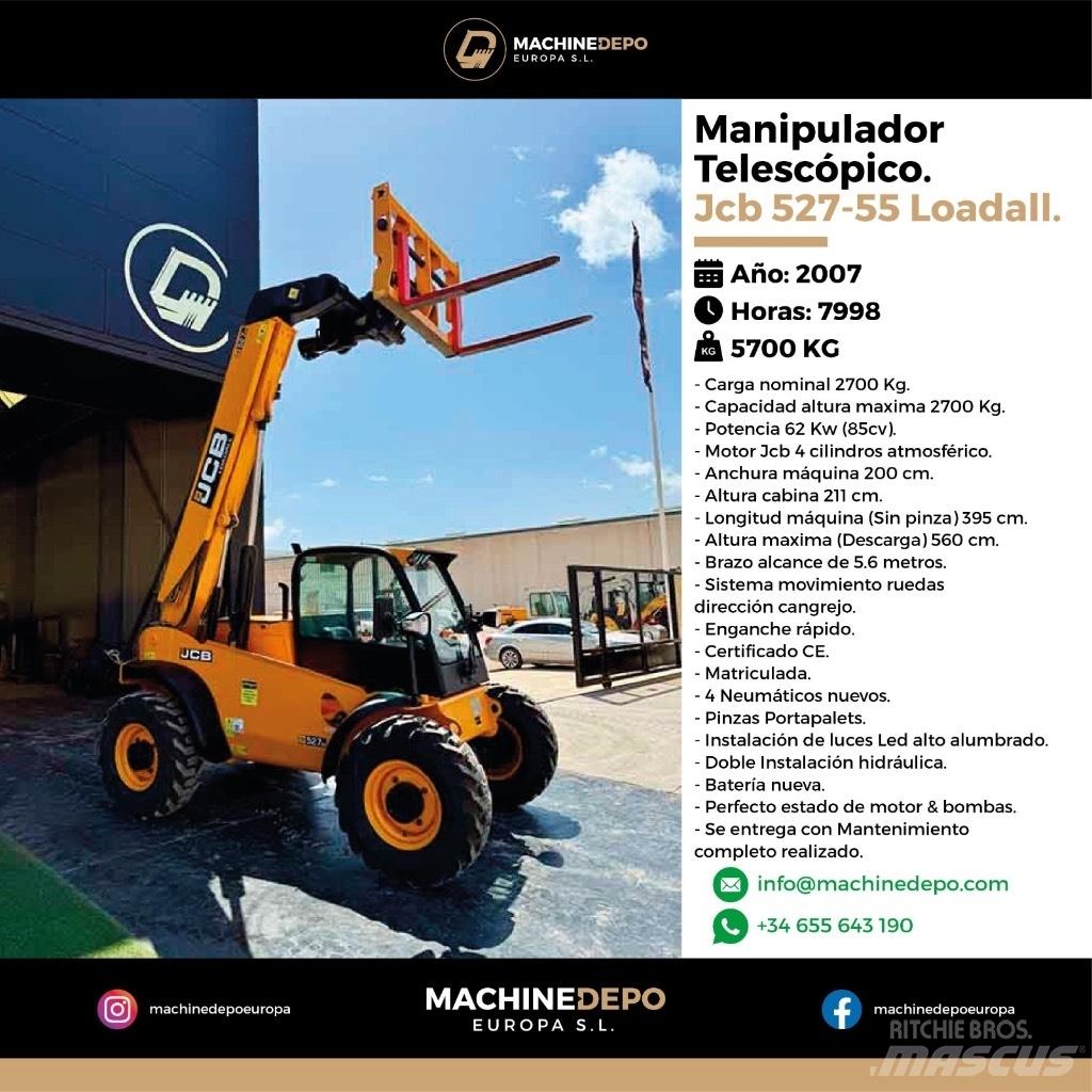 JCB 527-55 Manipuladores telescópicos