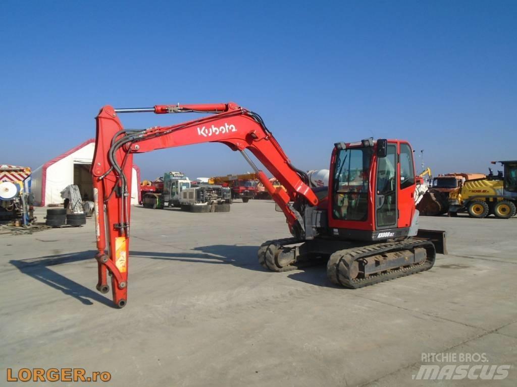 Kubota KX 080-3 Escavadoras de rastos