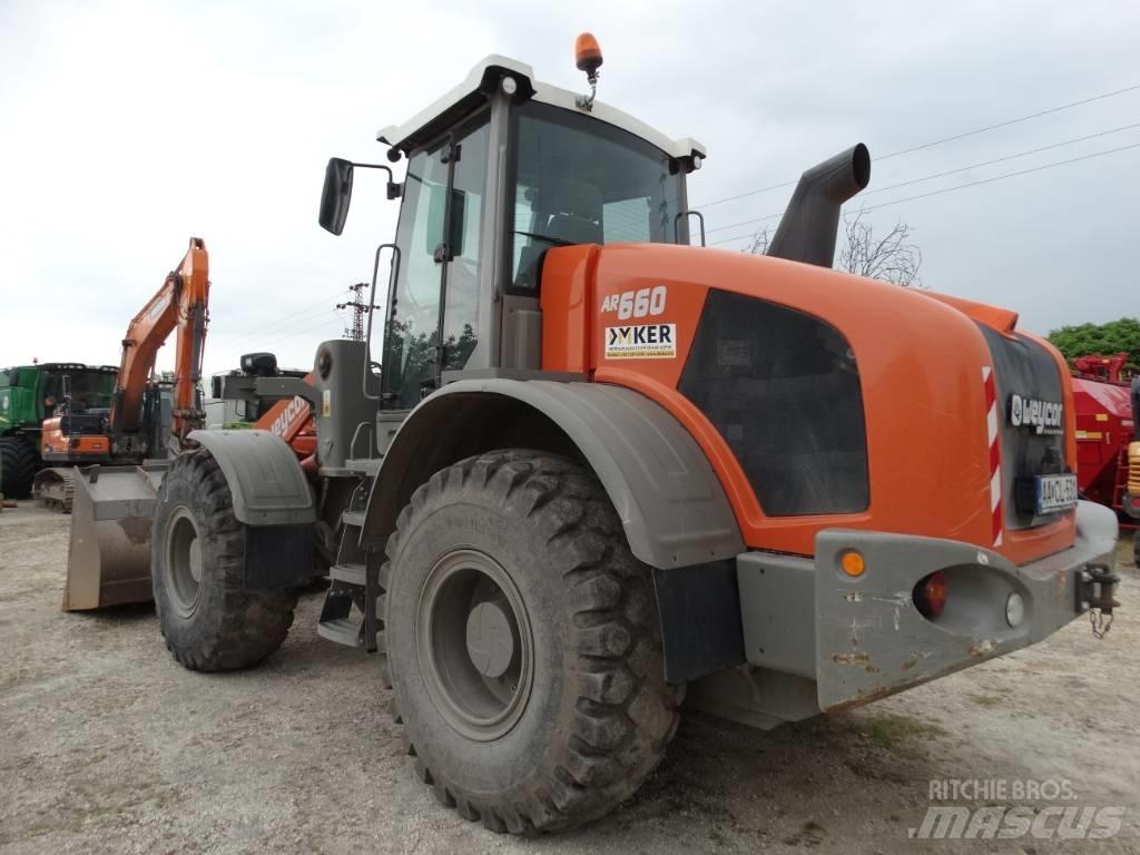 Weycor AR 660 Pás carregadoras de rodas