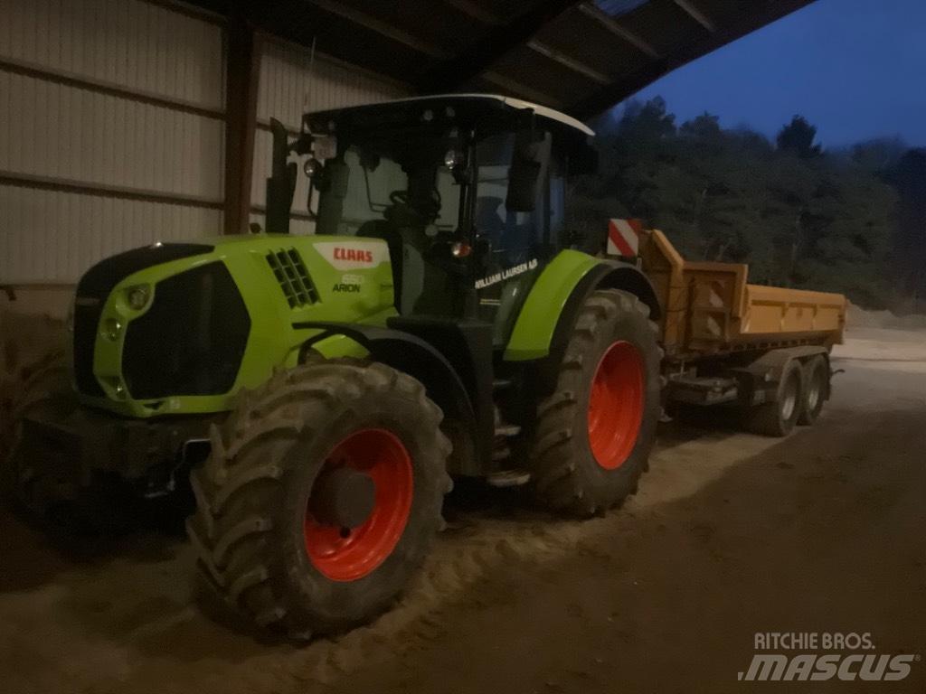 CLAAS ARION 650 cis + Tratores Agrícolas usados