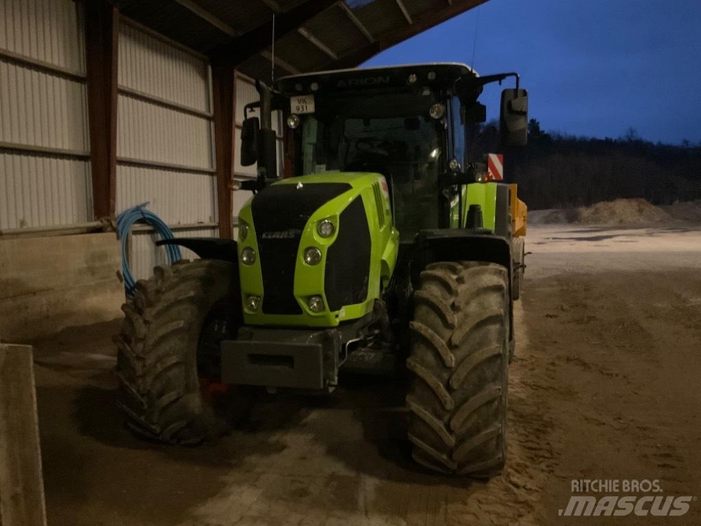CLAAS ARION 650 cis + Tratores Agrícolas usados